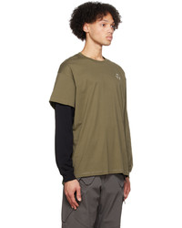T-shirt manica lunga marrone di ACRONYM
