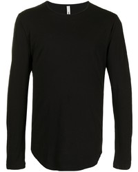 T-shirt manica lunga nera di Attachment