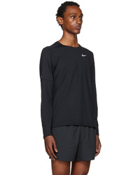 T-shirt manica lunga nera di Nike
