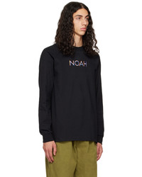 T-shirt manica lunga nera di Noah