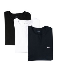 T-shirt manica lunga nera di BOSS