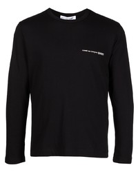 T-shirt manica lunga nera di Comme Des Garcons SHIRT