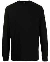 T-shirt manica lunga nera di DSQUARED2