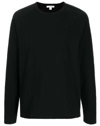 T-shirt manica lunga nera di James Perse
