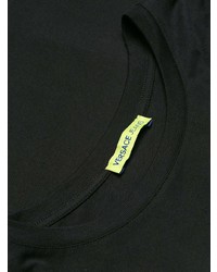 T-shirt manica lunga nera di Versace Jeans