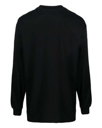 T-shirt manica lunga nera di 032c