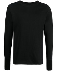 T-shirt manica lunga nera di MM6 MAISON MARGIELA
