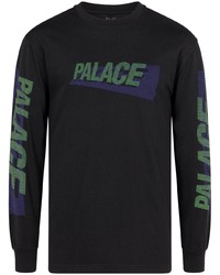 T-shirt manica lunga nera di Palace