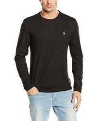 T-shirt manica lunga nera di Ralph Lauren