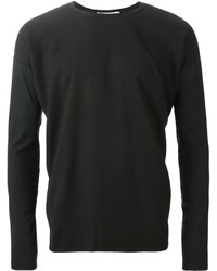 T-shirt manica lunga nera di Stephan Schneider