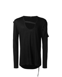 T-shirt manica lunga nera di Unconditional