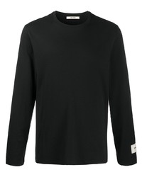 T-shirt manica lunga nera di Zadig & Voltaire