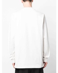 T-shirt manica lunga ricamata bianca di Nike
