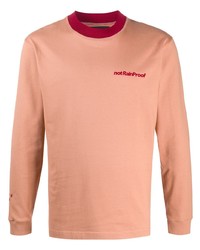 T-shirt manica lunga rosa di Styland