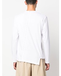 T-shirt manica lunga stampata bianca di Comme Des Garcons SHIRT