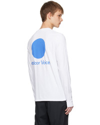T-shirt manica lunga stampata bianca di Outdoor Voices