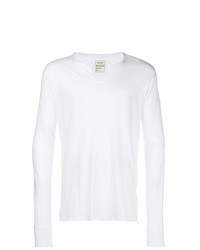 T-shirt manica lunga stampata bianca di Zadig & Voltaire