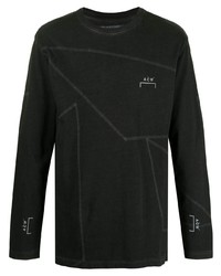 T-shirt manica lunga stampata grigio scuro di A-Cold-Wall*