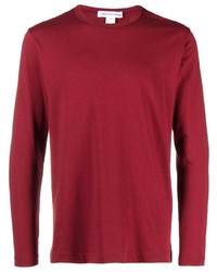 T-shirt manica lunga stampata rossa di Comme Des Garcons SHIRT