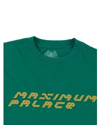 T-shirt manica lunga stampata verde scuro di Palace