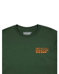 T-shirt manica lunga stampata verde scuro di Stadium Goods