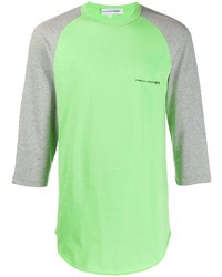 T-shirt manica lunga verde menta di Comme Des Garcons SHIRT