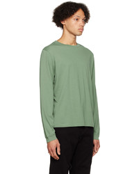 T-shirt manica lunga verde oliva di Hope