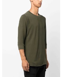 T-shirt manica lunga verde oliva di Thom Krom