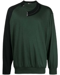 T-shirt manica lunga verde scuro di Kolor