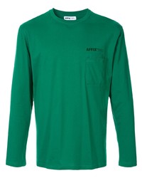 T-shirt manica lunga verde di AFFIX