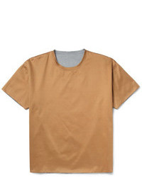 T-shirt marrone chiaro