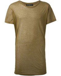 T-shirt marrone chiaro di Versace