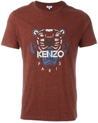 T-shirt marrone di Kenzo
