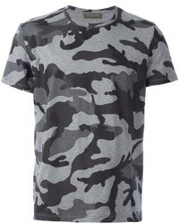 T-shirt mimetica grigio scuro