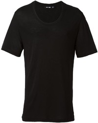 T-shirt nera di BLK DNM