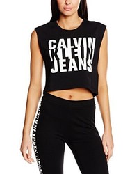 T-shirt nera di Calvin Klein Jeans