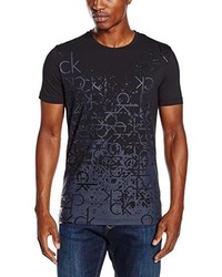 T-shirt nera di Calvin Klein