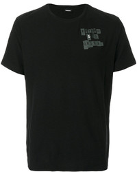 T-shirt nera di Diesel