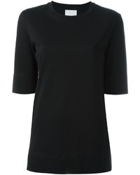 T-shirt nera di DKNY