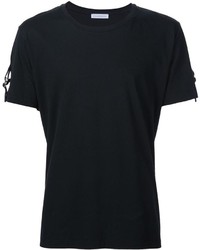 T-shirt nera di J.W.Anderson