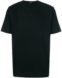 T-shirt nera di Jil Sander