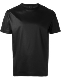 T-shirt nera di Jil Sander