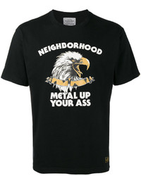 T-shirt nera di Neighborhood