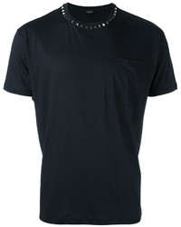 T-shirt nera di Valentino
