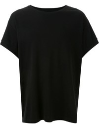 T-shirt nera di Wooyoungmi