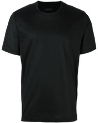 T-shirt nera di Z Zegna