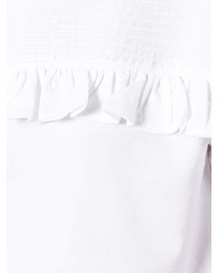 T-shirt ricamata bianca di Chloé