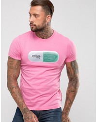 T-shirt rosa di Diesel