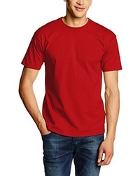 T-shirt rossa di Fruit of the Loom
