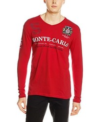 T-shirt rossa di Geographical Norway